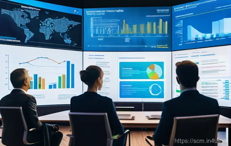 SCM 실무에서의 국제 규정 준수 - **Prompt 1: AI Governance in Modern Supply Chain**
    A diverse team of professionals, including an...