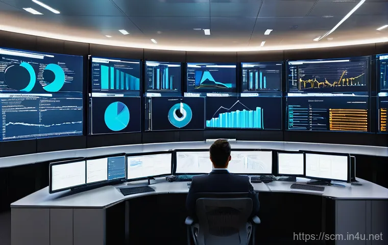 공급망관리 실무에서의 프로세스 간소화 - **Prompt 1: The Clarity of Simplified SCM through Data Analytics**
    "A diverse team of profession...