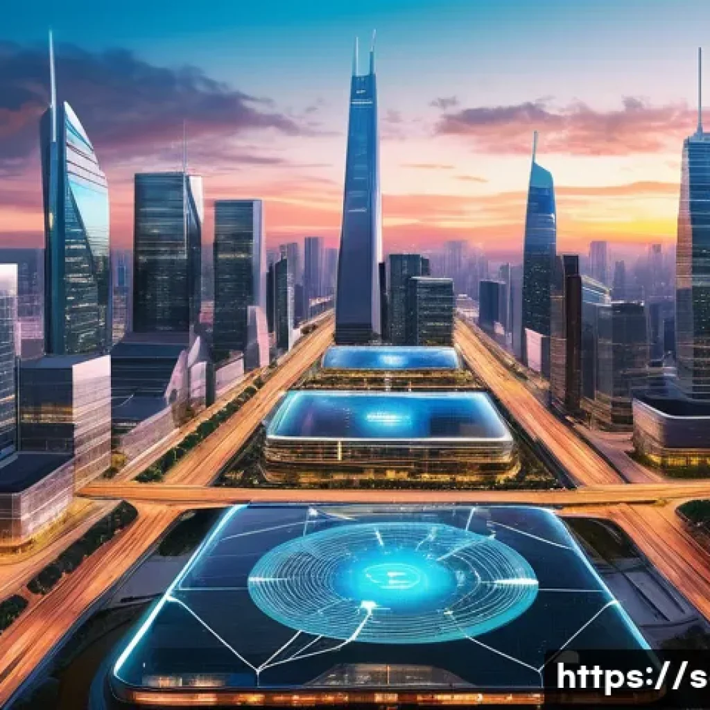 공급망관리 실무에서의 시간 관리 기법 - **Prompt 1: Agile Global Supply Chain in a Dynamic Cityscape**
    "A vibrant, high-angle shot of a ...