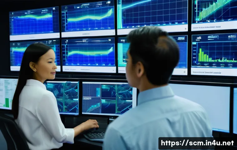 SCM 전문가의 경력 설계 팁 - **Prompt 1: Digital SCM Hub**
    A highly detailed, wide-angle shot of a futuristic Supply Chain Ma...
